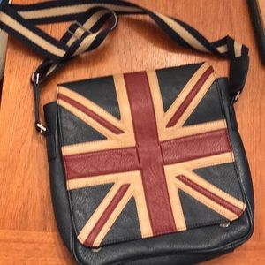 Union Jack messenger bag + Robin Ruth London bag